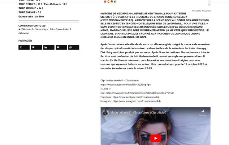 Refonte du site Internet du Silex